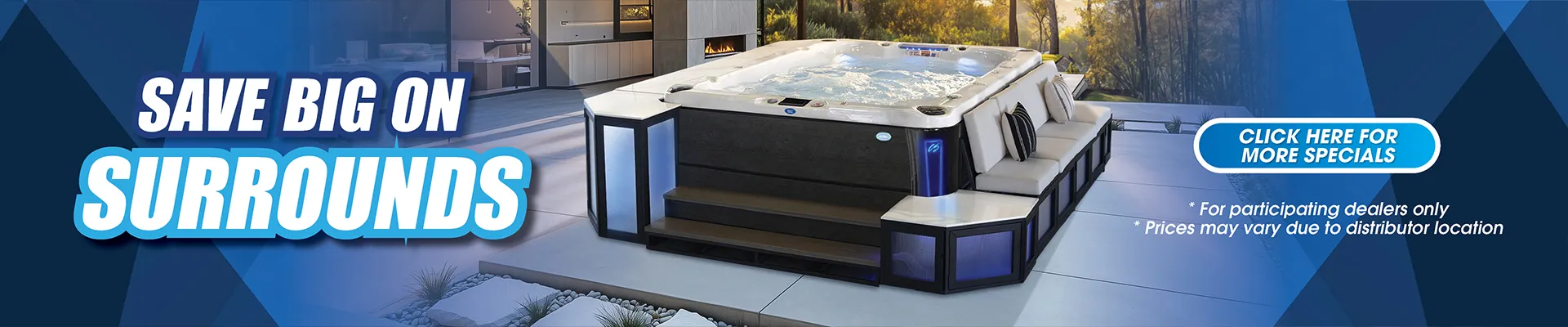 Calspas hot tub being used in a family setting - Gainesville