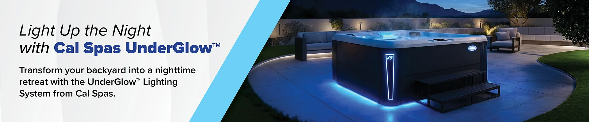 Calspas hot tub being used in a family setting - Gainesville